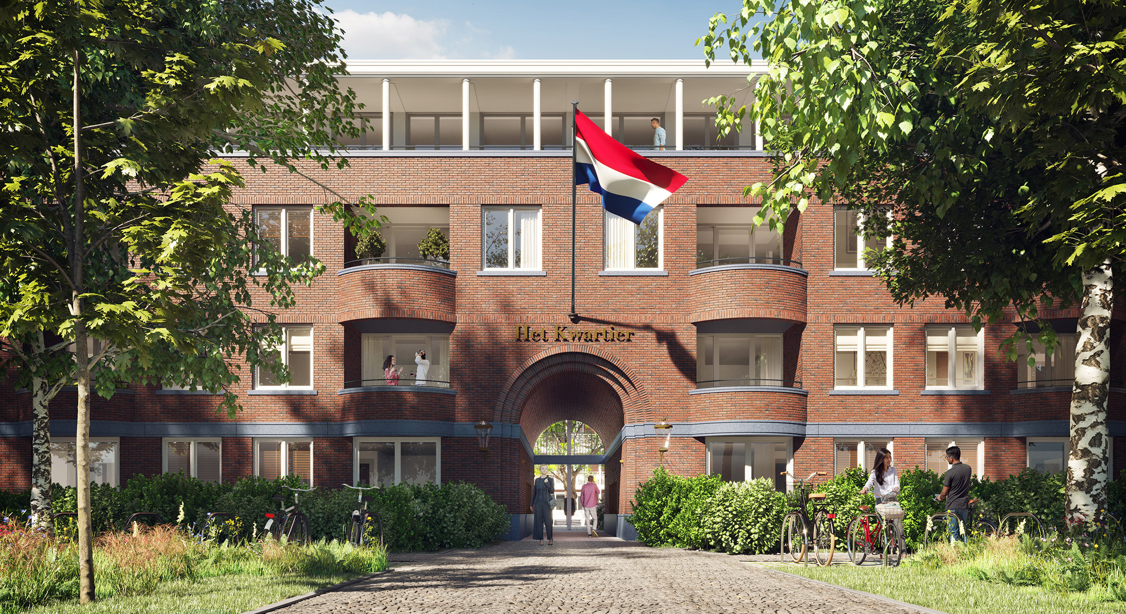 Foto van een gebouw ontworpen door Pols Architecten