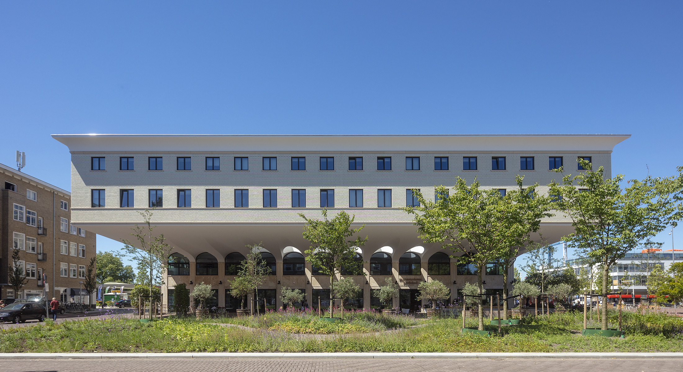 Foto van een gebouw ontworpen door Pols Architecten