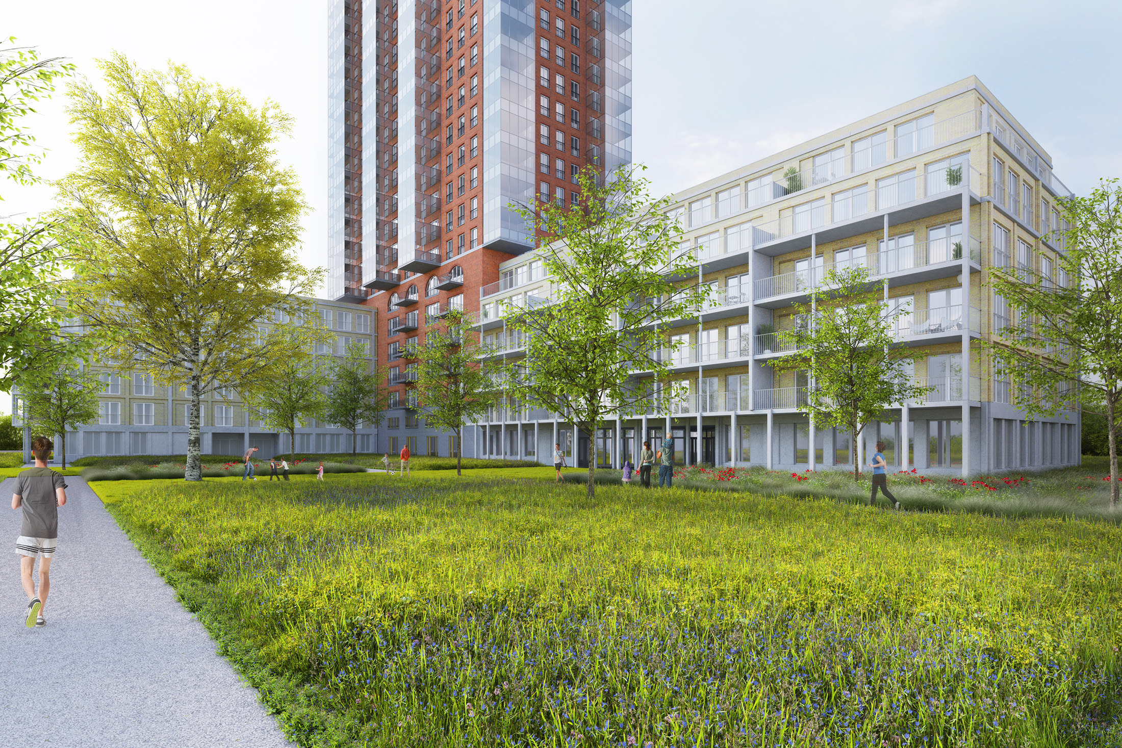 Foto van een gebouw ontworpen door Pols Architecten