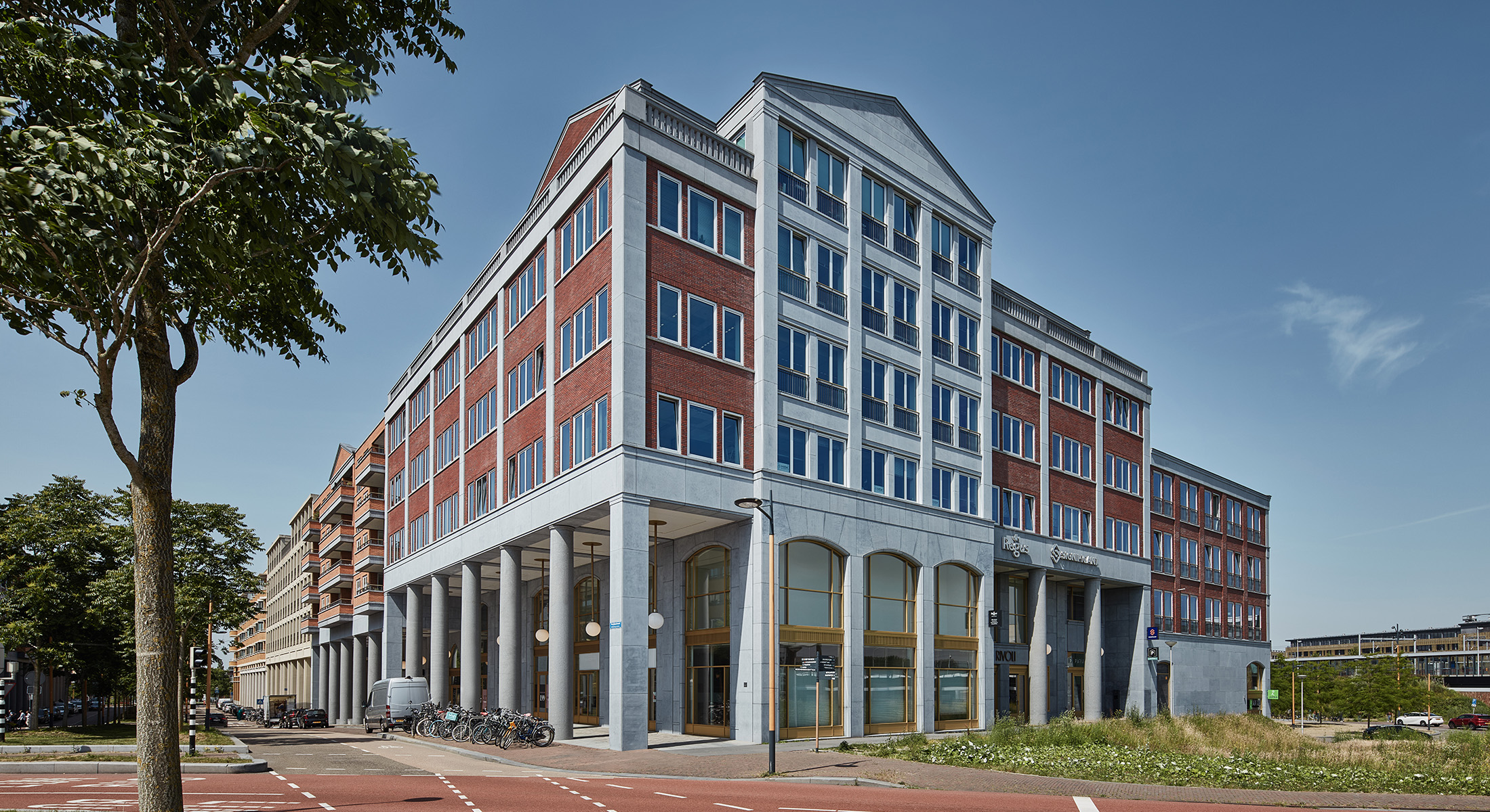 Foto van een gebouw ontworpen door Pols Architecten