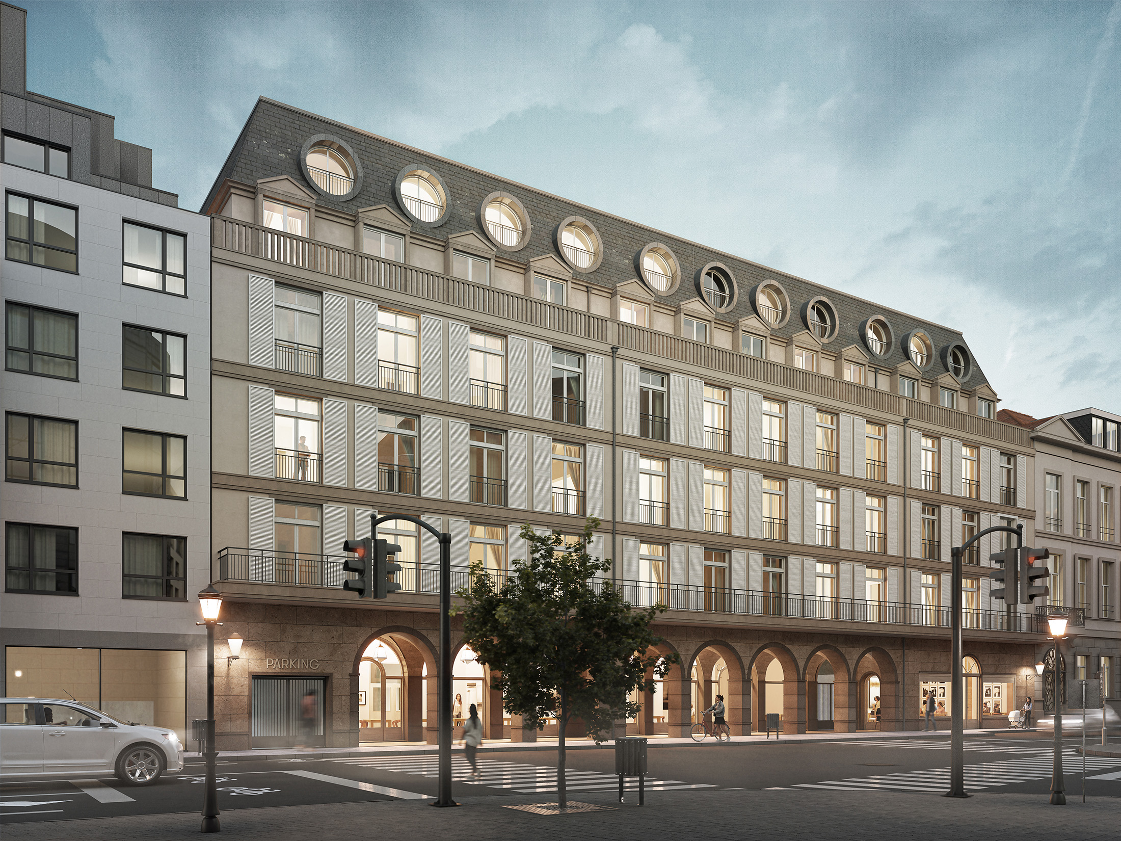 Foto van een gebouw ontworpen door Pols Architecten
